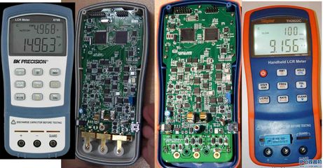 主流手持電橋拆機圖片 同惠安柏優高安捷倫得益亞博固緯 - 〓儀表工具專區〓 - 礦石收音機論壇