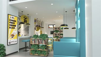 深圳快餐店連鎖店飯猩人餐飲空間設(shè)計(jì) 品深餐飲設(shè)計(jì)