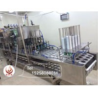 塑料杯裝豆?jié){灌裝封口機 豆?jié){包裝機 塑料杯包裝機圖片_高清圖_細節(jié)圖-溫州市甌海梧田進誠機械廠 -